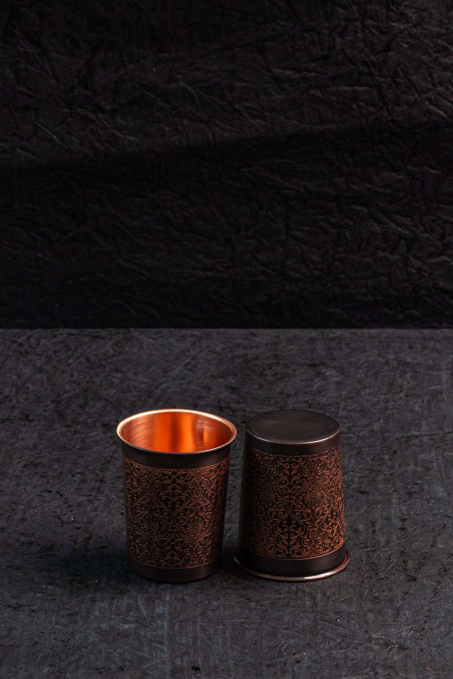 Copper Bottle Jug Set